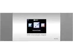 Adaptér internetového rádia WLAN s DLNA Monacor DR-463, DAB +, FM a bluetooth
