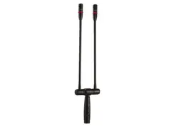 Dvojitý mikrofón na husom krku s LED Monacor GM-5212LDU Dvojitý mikrofón na husom krku s LED Monacor GM-5212LDU