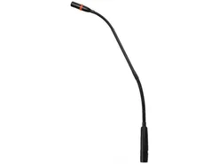 Elektretový mikrofón na husom krku s LED Monacor GM-5212L