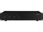 4-kanálový PA zosilňovač  triedy D Monacor PA-1450D (1)