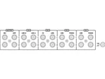 6-kanálový stereofónny zvukový mixér Monacor MPX-622/SW (2)