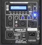 Aktívna plastová reproduktorová sústava BST PH12BT, 250W, USB/SD/MP3  (2)