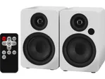 Aktívny obojsmerný stereofónny reproduktorový systém Monacor SOUND-4BT/WS (2)