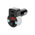AUDIO FM MP3 vysielač s bluetooth (2xUSB) PEIYING (1)