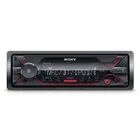 Autorádio SONY, 1DIN s USB a Bluetooth, červené DSXA410BT.EUR (1)