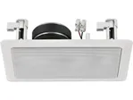 Hi-fi nástenný a stropný reproduktor Monacor SPE-15/WS, 25 W, 8 Ohmov (1)