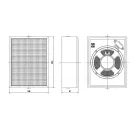 ic audio WA 06-165/T-EN54 skrinkový reproduktor 6 W/100 V (3)