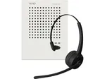 Interkom systém MONACOR VOICEBRIDGE-1, Bluetooth, s 1 systémovou mikrofónnou stanicou a 1 slúchadlom s mikrofónom (1)