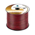 Kábel reproduktorový CABLETECH KAB0381 2x 0,35mm CU čier-červ (100m) (1)