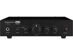 kompaktný univerzálny stereo zosilňovač Monacor SA-100 (1)