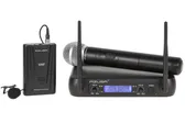 Mikrofón bezdrôtový VHF AZUSA WR-358LD ručný+klip 2-kanál (1)