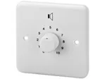 Nástenné ovládače hlasitosti PA Monacor ATT-224/WS, 24 W (1)