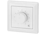 Nástenné ovládače hlasitosti PA s núdzovým relé 24 V Monacor ATT-506PEU, 6 W (1)