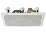 PA hi-fi nástenné a stropné reproduktory Monacor ESP-17/WS (1)