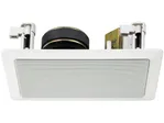 PA hi-fi nástenné a stropné reproduktory Monacor ESP-15/WS (1)