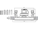 PA stropný reproduktor Monacor EDL-26 (2)
