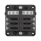 Poistková skrinka FB-6 s mínusovou svorkou a LED indikátormi (2)
