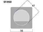 Pružinový reproduktorový terminál Monacor ST-950 (2)