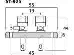 Reproduktorový terminál Monacor ST-925 (2)