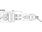 Reproduktorový terminál, pre zariadenia MONACOR ST-922G (2)