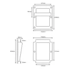 Rukovät pre reproboxy MNC 210 x 160 x 55 mm (2)