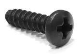 Skrutka pre reproduktory 3,5x12 mm s krížovou hlavou, čierna (1)
