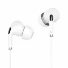Slúchadlá do uší s mikrofónom Krüger&Matz C1 USB-C biele (2)