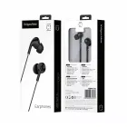 Slúchadlá do uší s mikrofónom Krüger&Matz C1 USB-C, čierne (3)