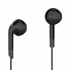 Slúchadlá do uší s mikrofónom Krüger&Matz C2 USB-C, čierne (2)
