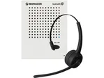 Systém interkomu MONACOR TALKSAFE-1, Bluetooth, s 1 systémovou mikrofónovou stanicou a 1 náhlavnou súpravou (1)