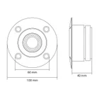 Výškový reproduktor MNC 33512 DOME, 200 W, 8Ohm (3)