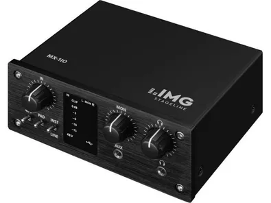1-kanálové USB nahrávacie rozhranie IMG MX-1IO