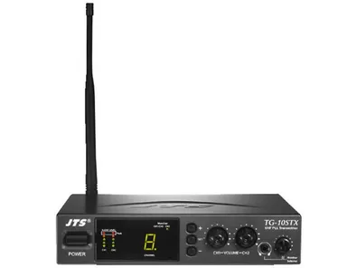 16-kanálový PLL bezdrôtový vysielač JTS TG-10STX/1