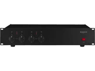 4-kanálový PA zosilňovač triedy D Monacor PA-1450D