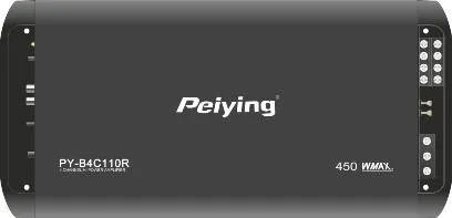 Autozosilňovač Peiying Basic PY-B4C110R 4 -kanálový