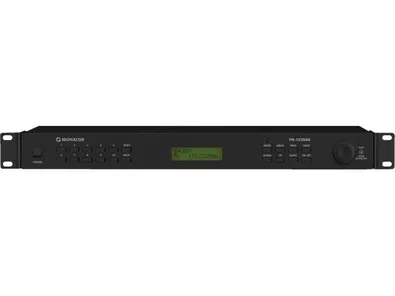 Digitálny stereofónny tuner pre príjem FM a DAB + Monacor FM-102DAB