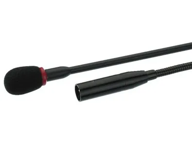 Elektretový mikrofón na husom krku Monacor EMG-600P