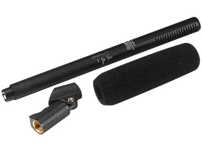 Elektretový smerový fantomový mikrofón Monacor ECM-925P