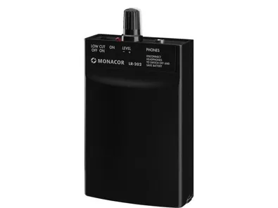 Indukčný prijímač Monacor LR-202, pre príjem audio signálov
