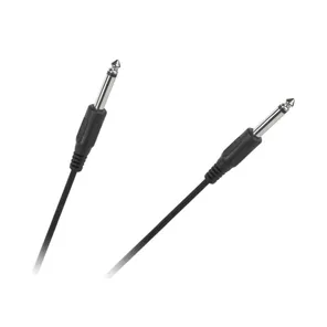 Kábel Jack 6,3mm - Jack 6,3, mono 1m