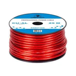 Kábel napájací auto 4,5mm KAB0716A (25m)  CU+Al