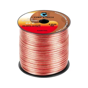 Kábel reproduktorový CABLETECH KAB0309 2x 0,50mm OFC CU (100m)