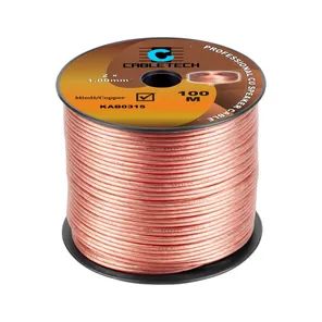 Kábel reproduktorový CABLETECH KAB0315 2x 1,0mm CU (100m)