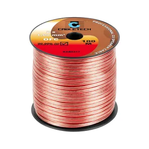 Kábel reproduktorový CABLETECH KAB0317 2x 1,0mm OFC-CU (100m)