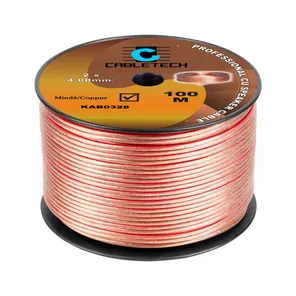 Kábel reproduktorový CABLETECH KAB0328 2x 4,0 mm CU (100m)