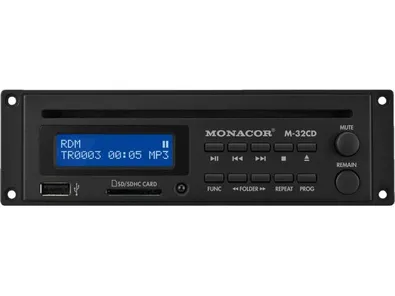 Modul prehrávača CD Monacor M-32CD