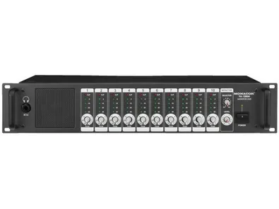Monitorovacia jednotka Monacor PA-1200M, 10 + 1 kanály