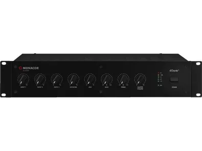 Mono PA mixážny zosilňovač s modulom Dante Monacor PA-900DT