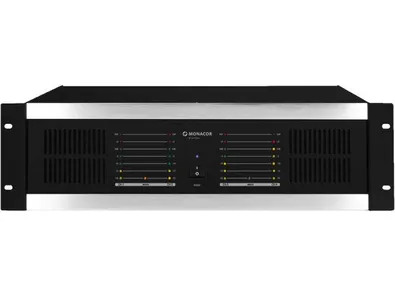 Multi-kanálové PA zosilňovače Monacor STA-1504