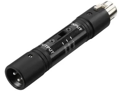 Nastaviteľný tlmič pre vyvážené mikrofóny JTS MA-123